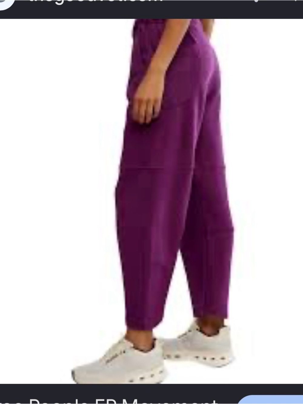 Free People Movement Top Score Barrel Pants